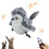 Interactive Cat Toy Rechargeable Chirping Bird with Feather 1