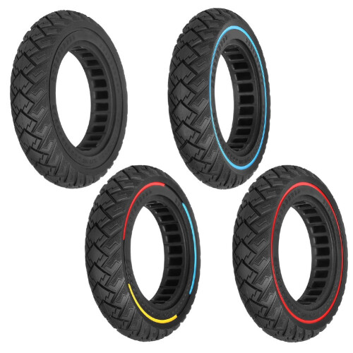 10x2.125 Solid Off-Road Scooter Dæk til Elscooter, Robust Gummi, Flere Farver 1