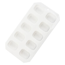 Bac à glaçons 10 cubes pour congélateur, en silicone, pour une congélation rapide et un démoulage facile. Idéal pour la cuisine et la maison.
