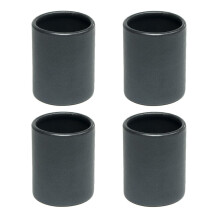 Black Cylindrical Flower Arrangement Boxes 4 pcs 3.1 x 2.4