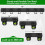 Garage Tool Organizer Wall Mount 48 Inch with 6 2