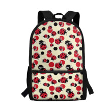 Cute Ladybug School Backpack for Girls 5-12, Lightweight Kids Bag for School/Travel/Sports, Fits Preschool–Primary, Padded Straps