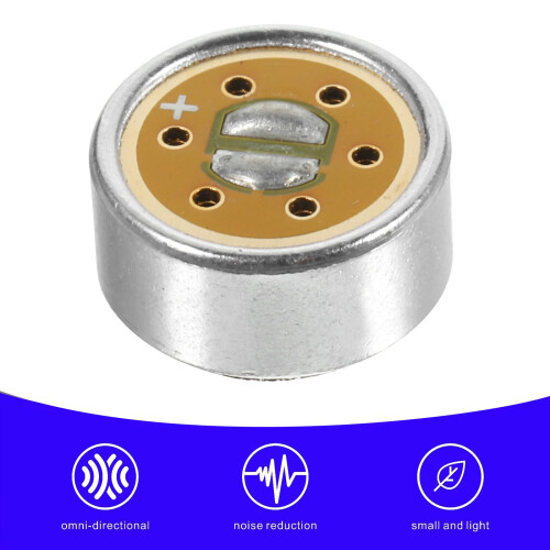 Noise Canceling Microphone Condenser Microphone Handheld Microphone Core 1X1CM 2