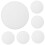 Lot de 6 diffuseurs pour plafonnier avec éclairage doux pour la maison 5