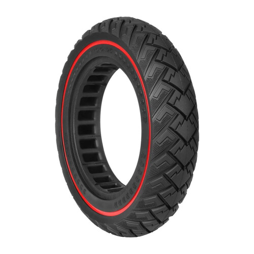 10x2.125 Solid Off-Road Scooter Dæk til Elscooter, Robust Gummi, Flere Farver 2