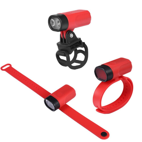 Sport Flashlight Ankle Light Wrist Watch Flashlight Helmet Light Waterproof Lamp 1