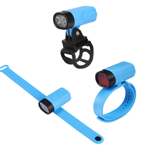 Sport Flashlight Ankle Light Wrist Watch Flashlight Helmet Light Waterproof Lamp 2
