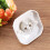 6 Pcs Porcelain Light Base Compact Lamp Holder Socket for Restaurant 2