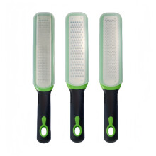 3 Pcs Stainless Steel Cheese Grater With Fine And Coarse Blades Perfect For Cooking