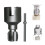 Internal and external pipe threading tools, threading kit 1