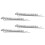 2 Pairs Decorative Bobby Pins Silver for Anniversaries 4