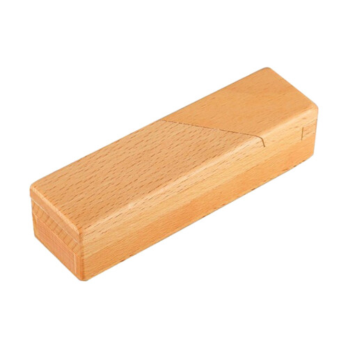 Brain Teasers Wooden Puzzle Box Easy Assembling Traditional Multiuse 3D Puzzle Games Interlocking Blocks for Birthday Friends B