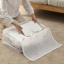 Herbruikbare Ziploc-zakken in een opvouwbare opbergtas voor kleding, dekens, quilts, truien en andere benodigdheden.