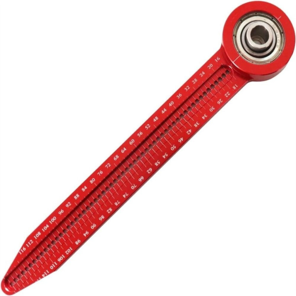 Aluminum Alloy Circular Drawing Tool Â High Precision Woodworking Scribe Gauge, Compatible With Woodworking Compass & Marker 9327961870161
