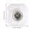 6 Pcs Porcelain Light Base Compact Lamp Holder Socket for Restaurant 5