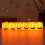 Halloween Pumpkin LED Lights 6 pcs 5
