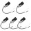 5pcs E12 Keyless Candelabra Socket with Wire Lead for Chandeliers & Wall Sconces – Compatible with E12 LED Bulbs 2