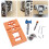 35mm Concealed Hinge Jig Kit Adjustable Metal Drill Guide 2