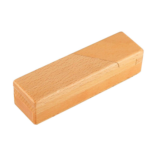 Brain Teasers Wooden Puzzle Box Easy Assembling Traditional Multiuse 3D Puzzle Games Interlocking Blocks for Birthday Friends B 2