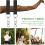 Tree Swing Hanging Strap Kit 9.84 FT, Weatherproof Nylon with Tree Protector – Compatible with Hammocks & Swings 7