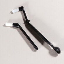 Coffee Machine Cleaning Brush Nylon Angled Head 2 Pcs