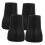Hiking Pole Tips Black 4 Pcs 5