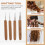 3 Pieces Ergonomic Dreadlock Crochet African Hair Tool 2