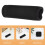 3pcs Soft Handle Grip Covers Enhanced Grip Stability For Barbells Black 3