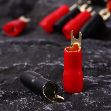 10 párů konektorů Copper4Ga různých barev, krimpovací svorky pro audio systém