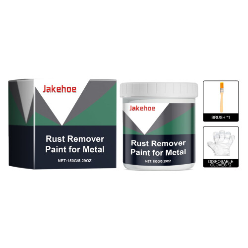 Metal rust removal paint: Metal surface rust removal, rust prevention, long-lasting protection, quick-drying rust removal paint 1