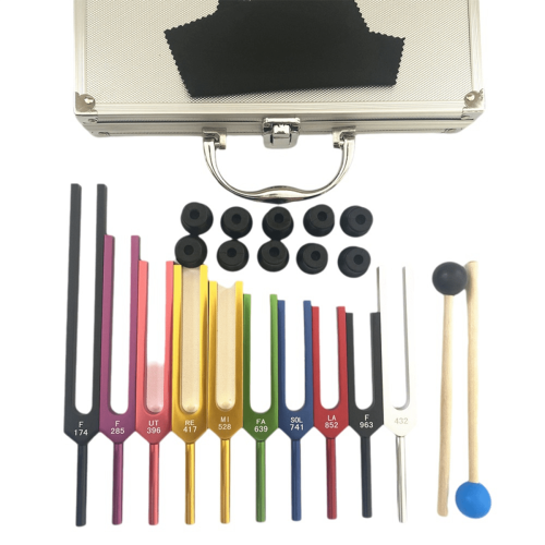 Tuning Fork Set for Chakra Sound Therapy 10 PCS 2