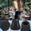 Hiking Pole Tips Black 4 Pcs 8