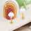 5 Pcs Doll House Floor Light Bedside Lamp for DIY Work Neon 3