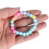 Set brățări cu mărgele pentru copii – 10 piese, ABS multicolor 5