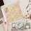 Square Plastic Embroidery Hoops Snap Frame 3 pcs 8