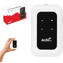 4G Portable WiFi Router with SIM Slot, LTE MiFi Travel Hotspot – Compatible with All Devices