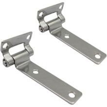2Pack Stainless Steel 304 T-Shape Door Hatch Hinge, 5.4”(135mm) for Container Vans Caravans Polish Marine Boat Hardware Counter Back Flap Hinges