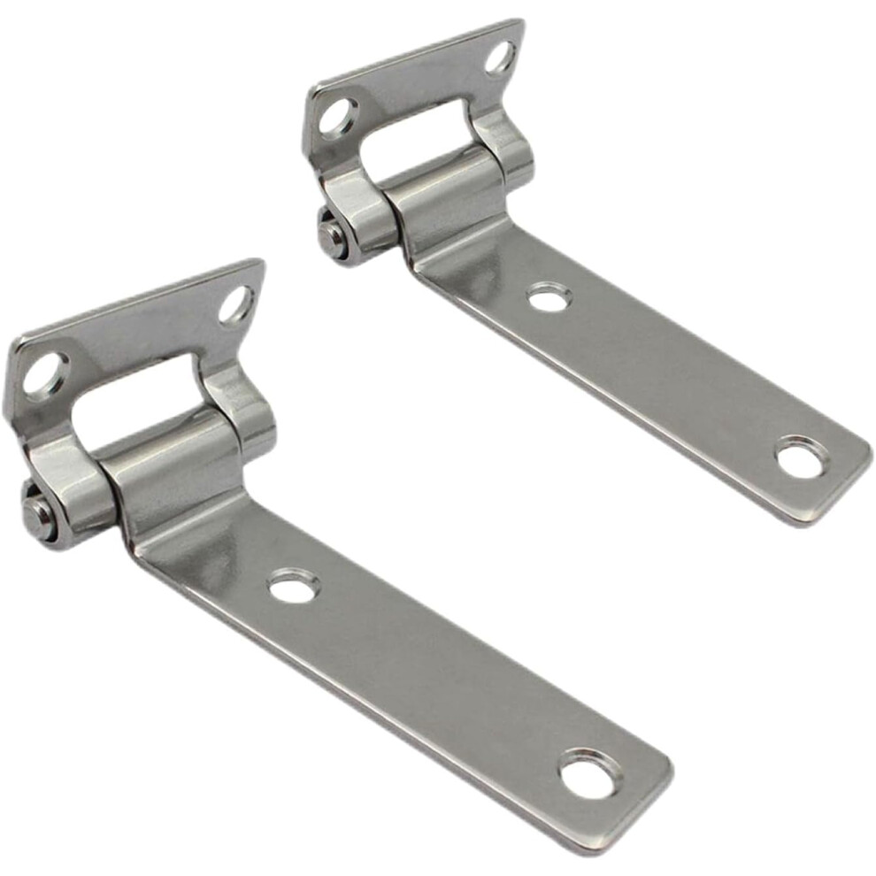 2Pack Stainless Steel 304 T-Shape Door Hatch Hinge, 5.4Â(135Mm) For Container Vans Caravans Polish Marine Boat Hardware Counter Back Flap Hinges 9327961874350