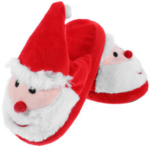 Cute Christmas Slippers Plush Short Plush Comfortable Wearing Shoes for Kids Indoor Use