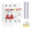 Residual Current Circuit Breaker Dual Pole Type A with 1