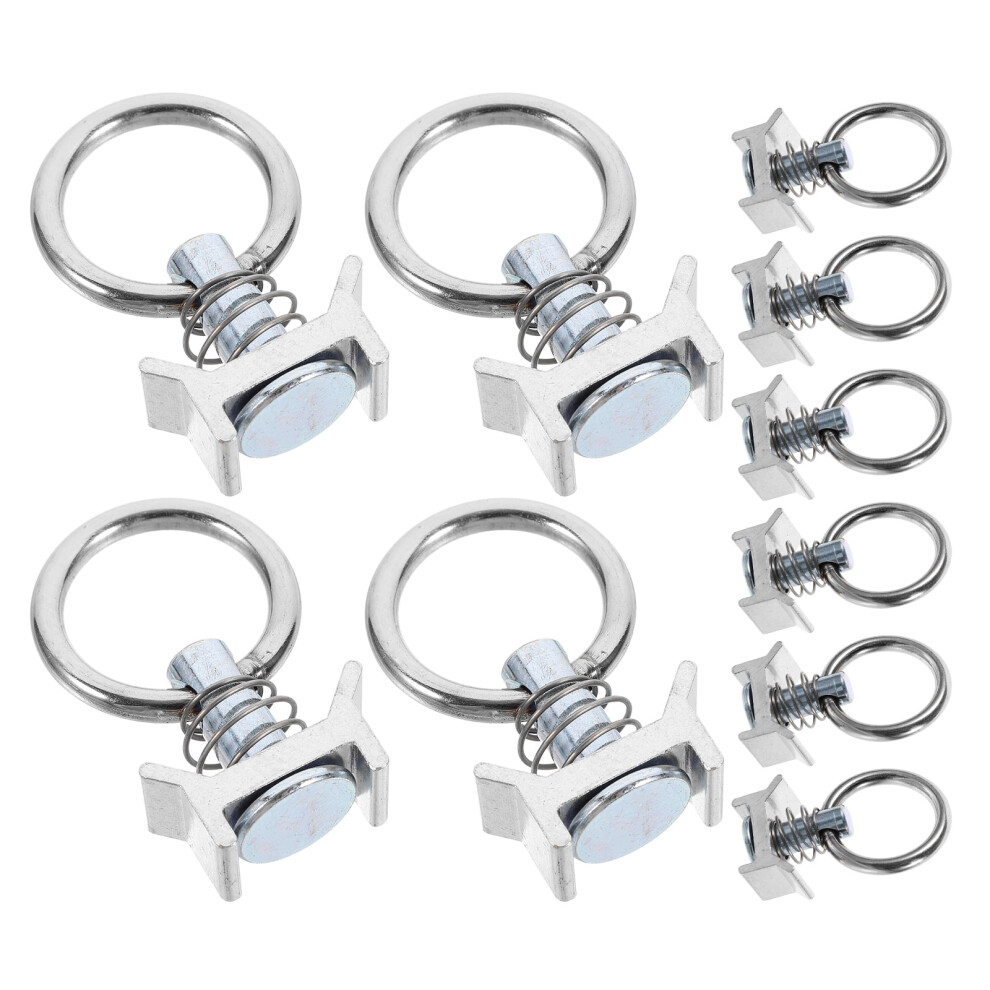 10Pcs L Track Tie Down Cargo Tie Down L Track Rail Fitting Anchor For Truck Bed 9193271227618