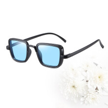 Blue PC Sunglasses for Men and Boys UV Protection Square