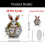 2D Acrylic Easter Bunny Egg Ornament 3