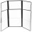 ETEREAUTY Transparent Menu Cover Binder Menu Protector 2Set 2