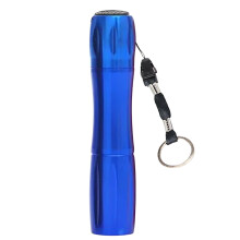 Mini lampe torche de poche en aluminium, 1xAA, ultra-lumineuse, compatible avec un bandeau, lampe torche idéale pour les promenades hivernales.