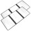 ETEREAUTY Transparent Menu Cover Binder Menu Protector 2Set 6