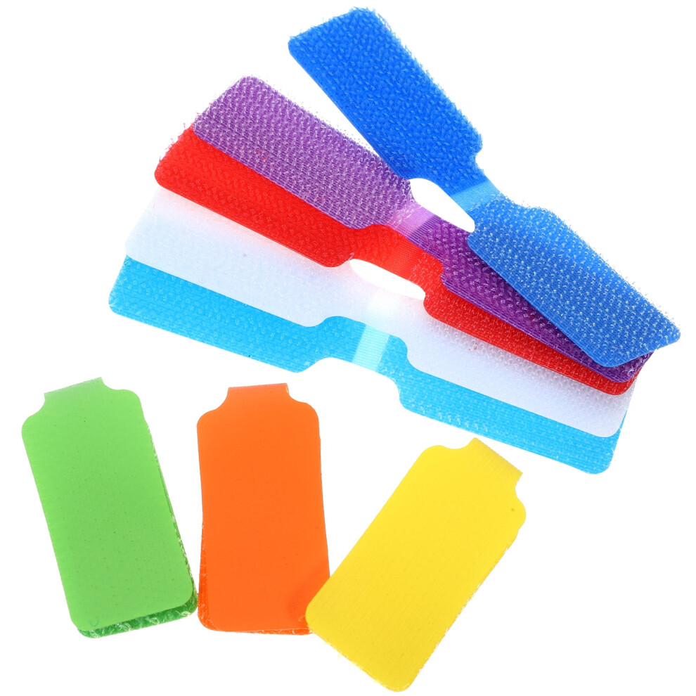 24Pcs Nylon Cable Labels Convenient Core Cable Tags Wraps Flexible Cable Organizers 9152228727991