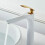 Bathroom Vessel Sink Faucet Brushed Nickel Single Handle 4