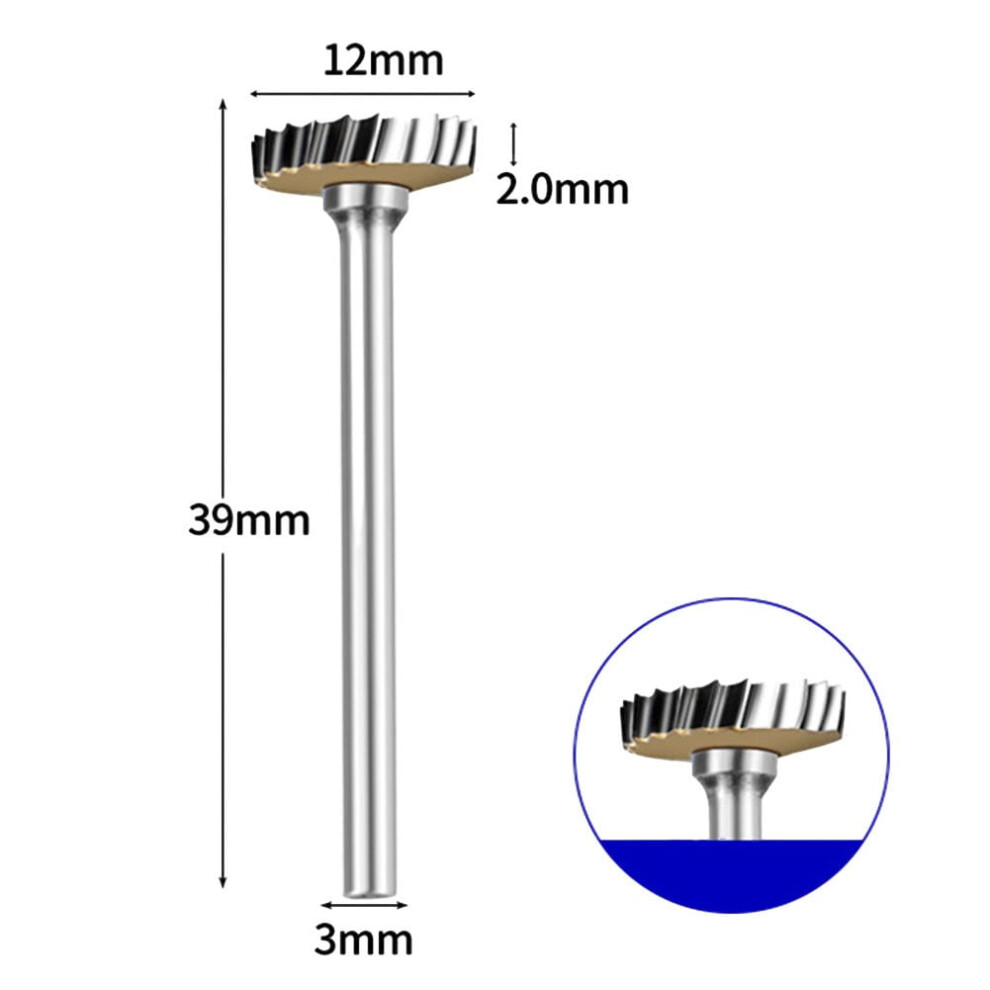 T-Type Rotary File For Stone Carving 3Mm Shank 9132278417905
