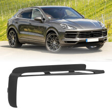 Front Bumper Grille Molding ABS Black for Cayenne PO536 2018-2023
